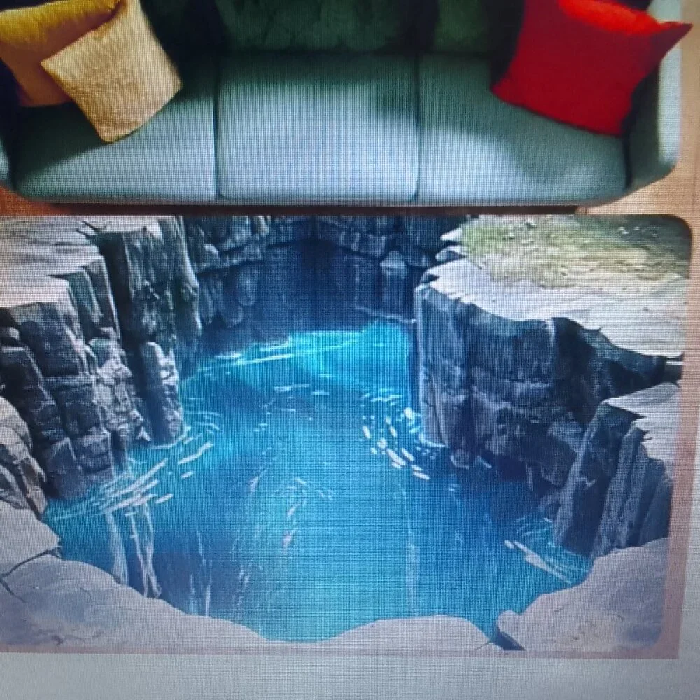 Luxury special door mat/carpet - illusion-design 